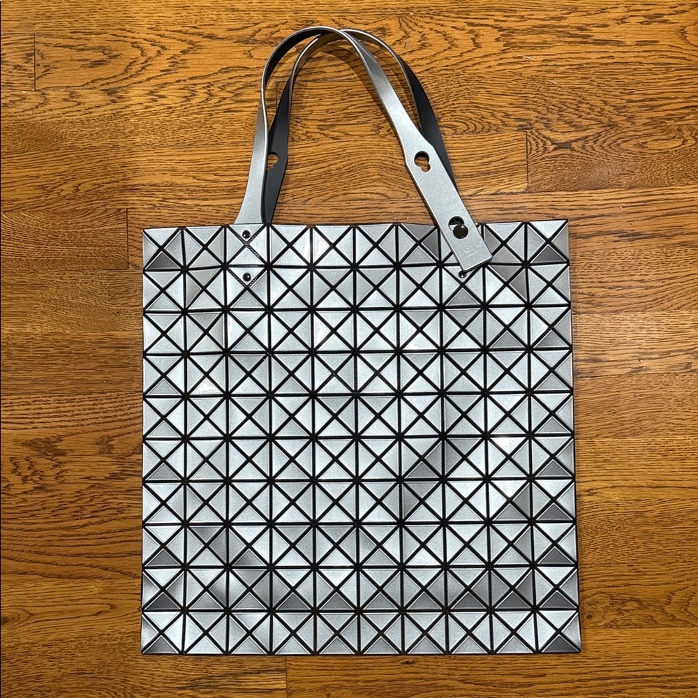 Bao Bao Issey Miyake Prism Silver Tote